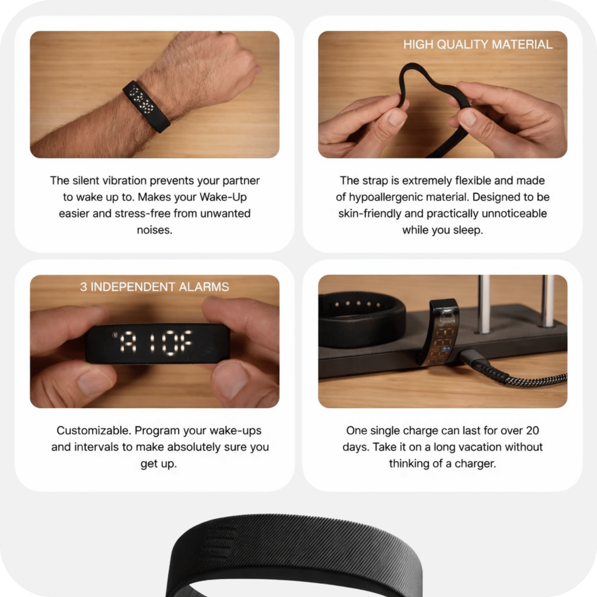 Yuhne Silent Wrist Alarm - yuhne